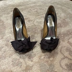 Peep toe Heels with bow